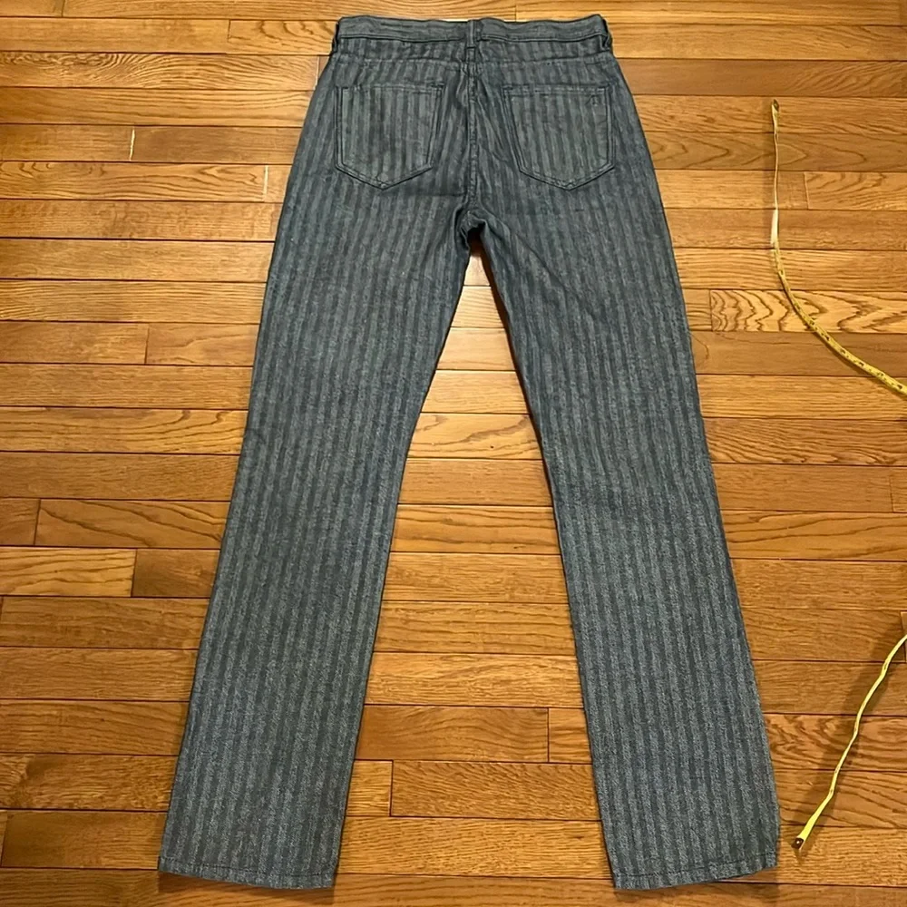 Agave Denim W6 High Rise Straight Button Fly Oakley Rinse Size 27 - Picture 11 of 16